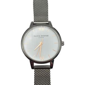 Olivia Burton London Women Minimalist Watch 30mm - Fresh Battery Adjustable Band